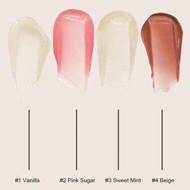 4 PCS Summer Lip Balm Tinted Lip Butter Balm - Conditioning Lip Mask,Ultra-Hydrating,Instant Moisture, Shine,Hydration - Sheer-Tinted,Soothing Lip Care - 0.5 Fl Oz (Pack of 4)