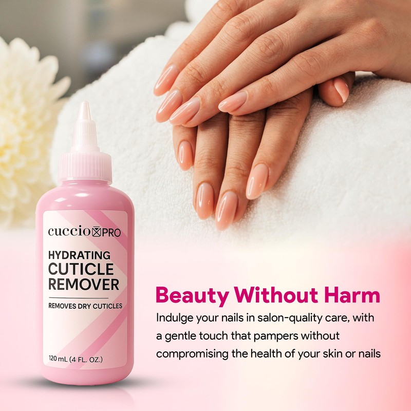 Cuccio Pro Hydrating Cuticle Remover 4 fl oz – Professional