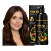 Shampoo Tinte Cubre Canas Jengibre 500ml Dark Brown
