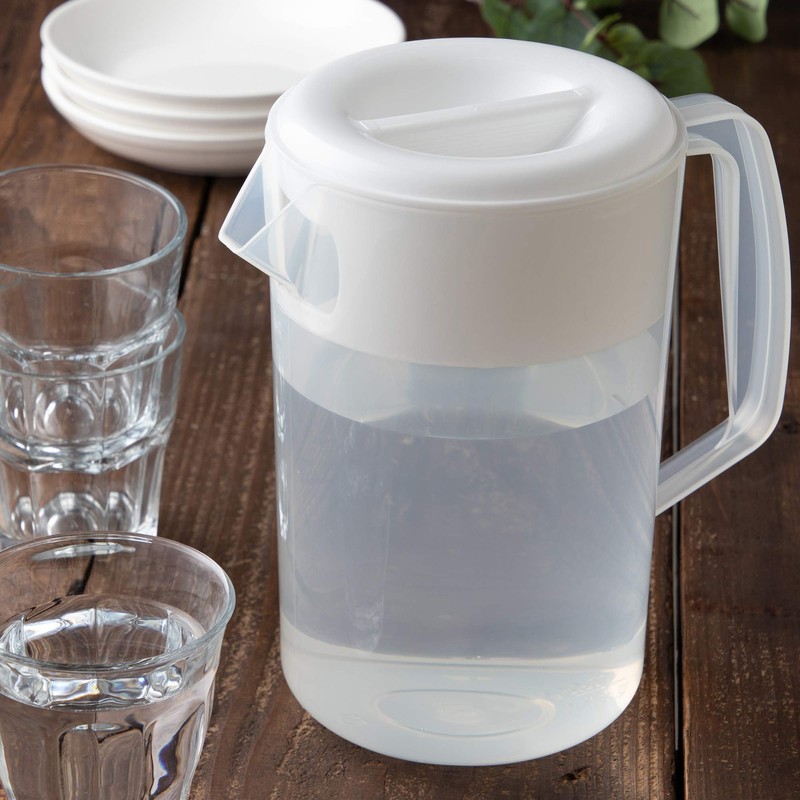 Endoshoji Professional Antibacterial Flight Pitcher, Polypropylene Resin, Made in Japan