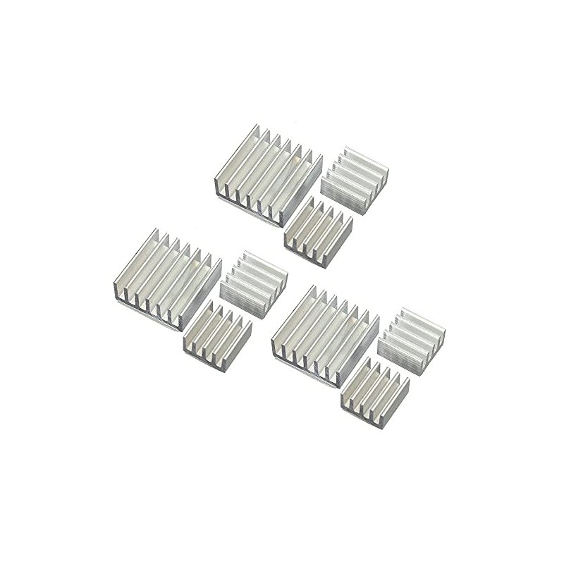 KKHMF Aluminum Heatsink for Raspberry Pi 9 Pieces