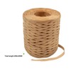 Raffia Ribbon Yarn 200m Brown Raffia Paper Ribbon String Rafia