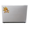 2 x 10cm Goldfish Fish Vinyl Sticker Decal Laptop Tank