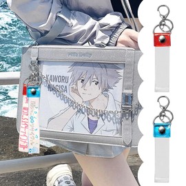 koundeneko Silver Tape Storage Set, 14 Pieces, Compatible with 1.0 inch (25 mm) Wide, Silver Tape Cover, Storage Case, Holder, Transparent, Small Divide, Round Case, Strap Storage, Key Holder, Easy