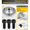 VSSHOP Lifting Adapter and Lifting Ring for Mercury Verado &