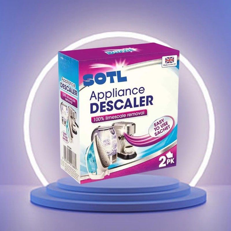 SOTL® X2 Appliance Descaler Sachets Effortlessly Remove Limescale from Kettles