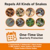 LEBMP Snake Repellent for Yard, Snake Away Repellent for Outdoors,