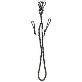 Duck Commander Braided Lanyard with Removable Clip , Black