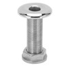 Aramox 3/8inch Universal Thru Hull Fitting Connector Stainless Steel Water