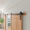 SMARTSTANDARD 13ft Heavy Duty Sturdy Double Sliding Barn Door Hardware