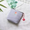 DOITOOL Napkin Storage Bag Cute Pad Pouch Zipper Pouch Coin