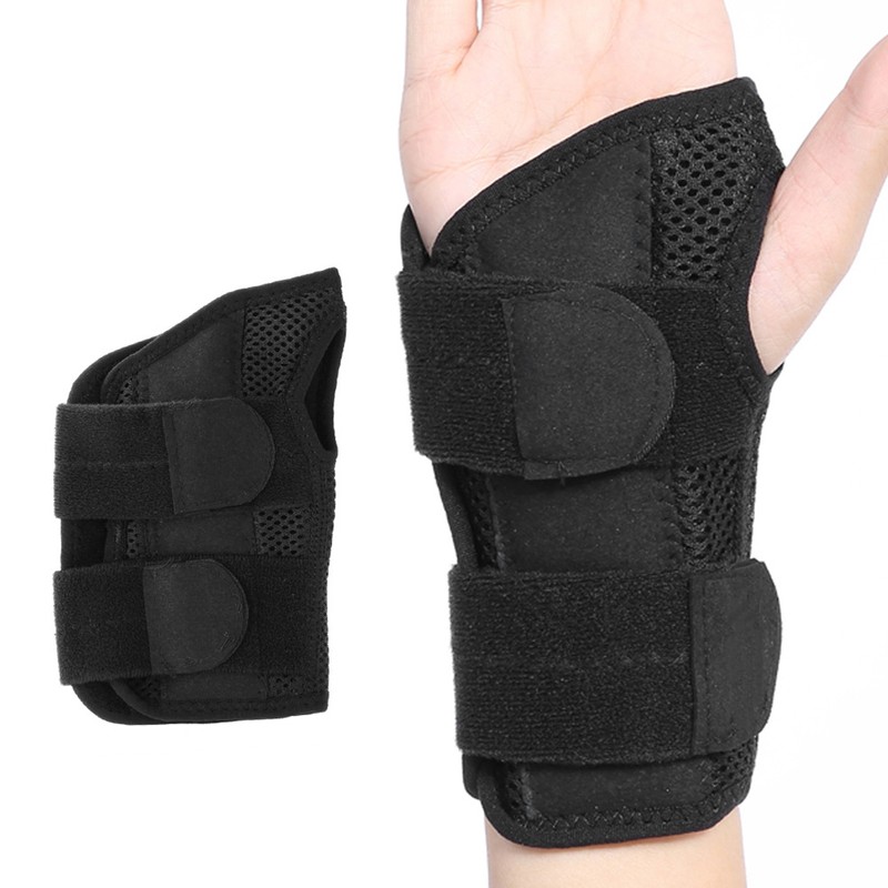 Adjustable Breathable Wrist Brace Hand Support Fracture Ligament Injury Arm