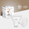 AOGOLO GU10 AC120V LED Light Bulbs, 6 Pcs Daylight White