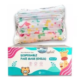 Mayfield Cubreboca Tricapa Infantil Mayfield 100 Piezas