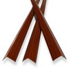 6 Pcs 49" Wall Corner Protector Trim, Walnut Wood Grain