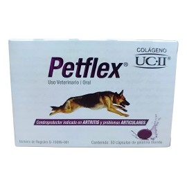 Suplemento Petflex Colageno Ucii Vitaminas E Omega 3 Caps 30
