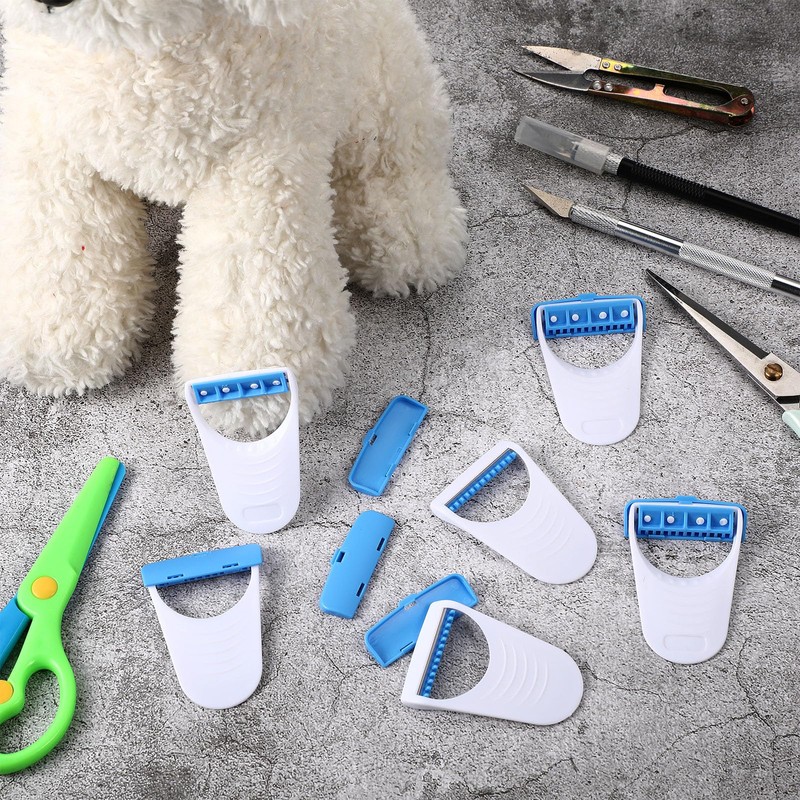 Lanties 6 Pcs Horse Clippers Grooming Razor Disposable Grooming Razor