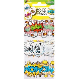 Heitmann Eierfarben - Sound Eggs - Decorative Bandaroles - Brown and White Eggs - Creative Easter Eggs - Cool Easter Nest