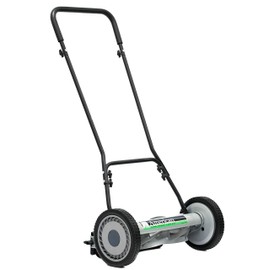 American Lawn Mower Company 1815-18 18-Inch 5-Blade Push Reel Lawn Mower, 18-Inch, 5-Blade, Black