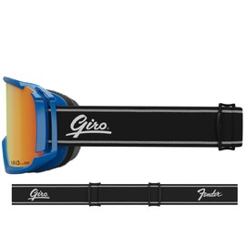 Giro Revolt Adult Snow Goggle - Fender Lake Placid Blue Strap with VIVID Ember Lens