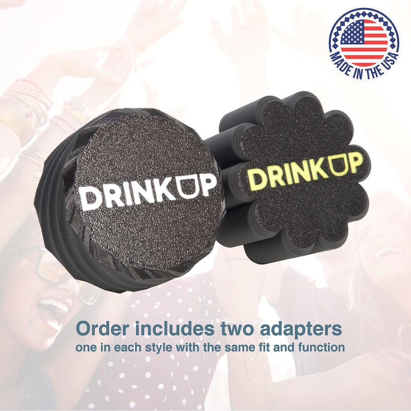 DrinkUp (2 Pack) 12oz Can Adapter for 16oz YETI Can