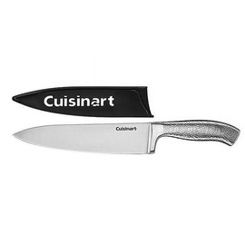 Chef Knife Cuisinart Classic Hammered Stainless Steel 8-Inch Chef Knife With Shealth