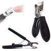 Qgond Wide Jaw Anti-Splash Slanted Nail Clipper – Extra Sharp