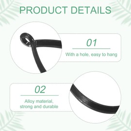 M METERXITY 20-Pack Open Bezels for Resin, Teardrop Shape Open Back Bezel Pendants for Resin Jewelry Making/DIY Earrings Necklace, Alloy Hollow Frame Pendants [Black]