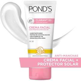 Pond's Crema Facial Clarant B3 con Factor de Protección Solar 30, 200 g