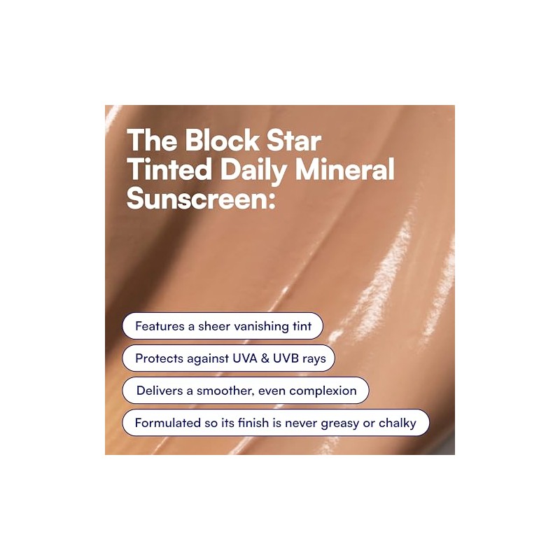 Bliss Block Star Spf 30 Protector Solar Tintado Diario Invisible