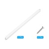 PATIKIL 9 Inch Drawer Slides, 2 Pcs Plastic Guide Rails