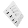 Minkissy Professional Eyelash Extension Organizer Acrylic Lash Tray Lash Extension