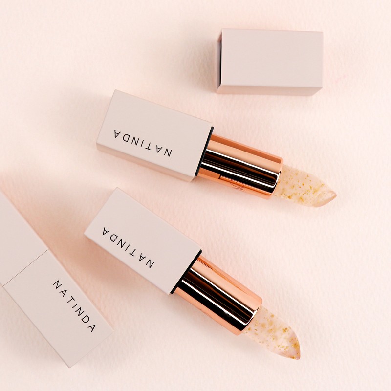 Natinda Magic Tattoo Gold Inverted Lipstick 3.5g Color-free pearl lipstick