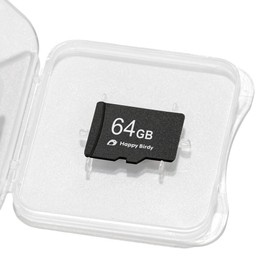 WuzuTech Happy Birdy 64GB MicroSD Card – TF Memory Card for Happy Birdy Smart Feeder | U3 A1 | 4K Video Recording | Waterproof, Heat-Resistant & Shockproof