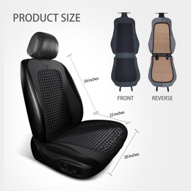 1Pcs Car Seat Cushion with Back Support for Front Seat Gel Full Back Seat Cushion for Long Time Driving