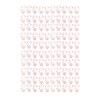 100Pcs Cute Paper Clips Rose Gold Cat Shape Anti Slip