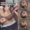 Noerrors 12Pcs White Barber Pencil Set Magic Hairline Pencils for