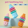 Interactive Vase-Shaped Dog Chew Toy for Teething, Play & Dental