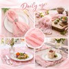 100 Pcs Gauze Cheesecloth Napkins 19.7 x 19.7 Inch, Dusty