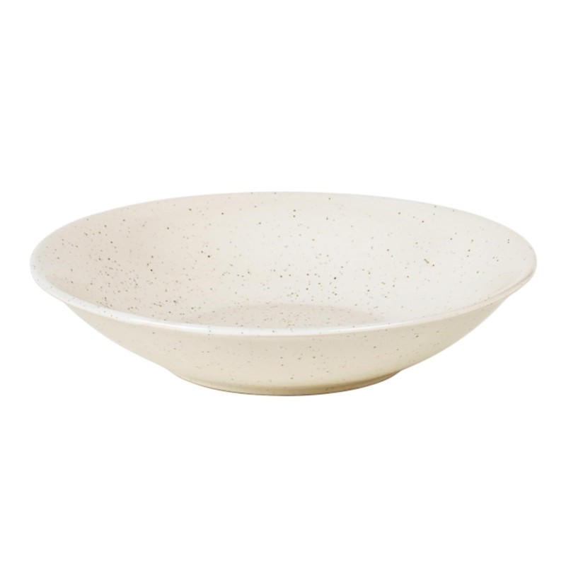 broste Copenhagen Nordic Vanilla Deep Plate 22.5 cm