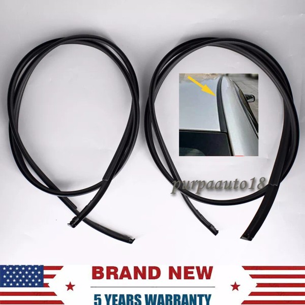 purpa auto 2 Roof Drip Moulding Trim Finish Strip For06-16