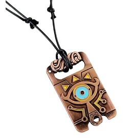 Classic Fantasy Game Breath Of The Wild Sheikah Eye Dog Tag Pendant Necklace