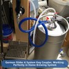 Dbgogo All Stainless Steel A Type Keg Coupler German Slider