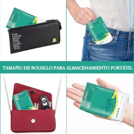 30pcs Desechables para Asiento Inodoro,Protector WC Desechable Impermeables Unidades Empaquetadas Individualmente Fundas WC Tamaño Extragrande Fundas de Asiento de Inodoro para Viajes,Baño Público