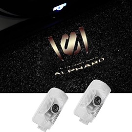 Yaoperfor Car Door Lamp Curtain Lamp Logo Door Welcome Light Courtesy Light 20 Series 30 Toyota Alphard Alphard Curtain Replacement Type Parts Compatible (A-06)