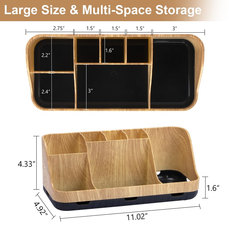 Bathroom Organizers and Storage - Detachable 7 Slots Kids Electric