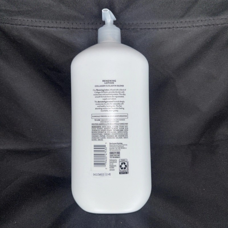 Suave Skin Solutions Renewing Lotion Collagen & Elastin Blend Rejuvenates
