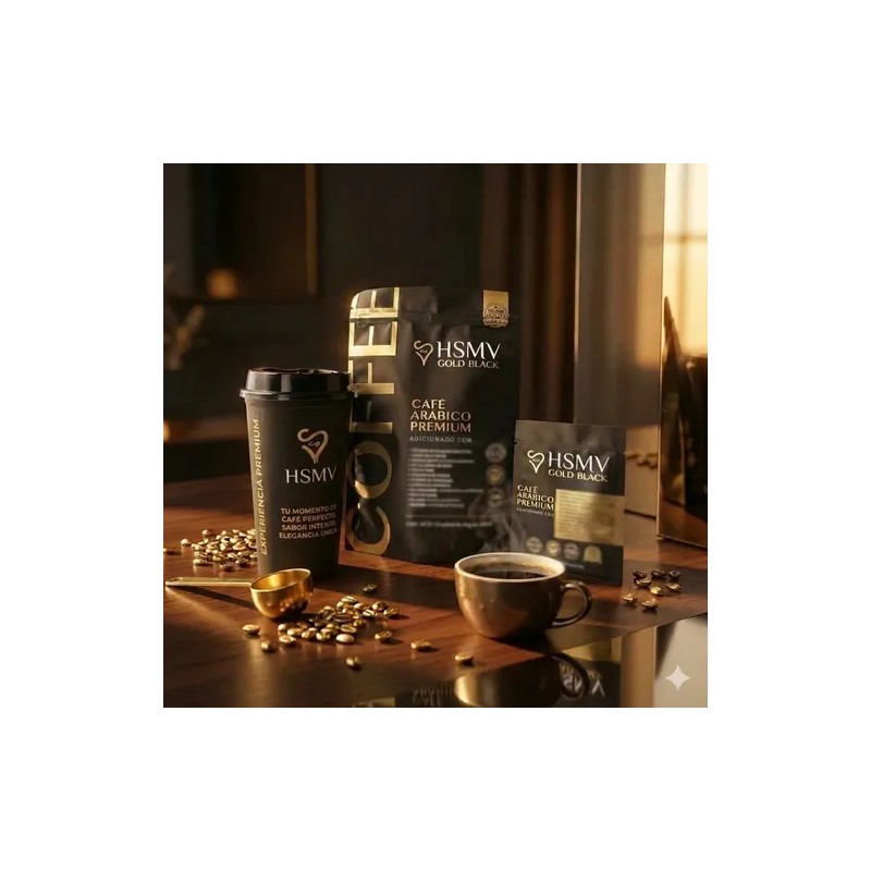 Café Hsmvcon 17 Ingredientes Mct Probióticos Colágeno Y Más