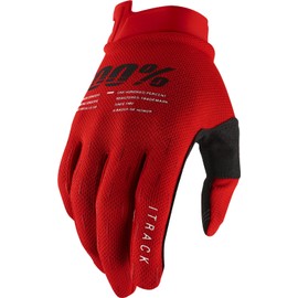 100% ITRACK Ultralight Motocross Gloves - Lightweight MX Dirt Bike & Powersport Racing Protective Gear