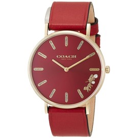 Coach Perry 14503852 Women's Wristwatch, Red, red